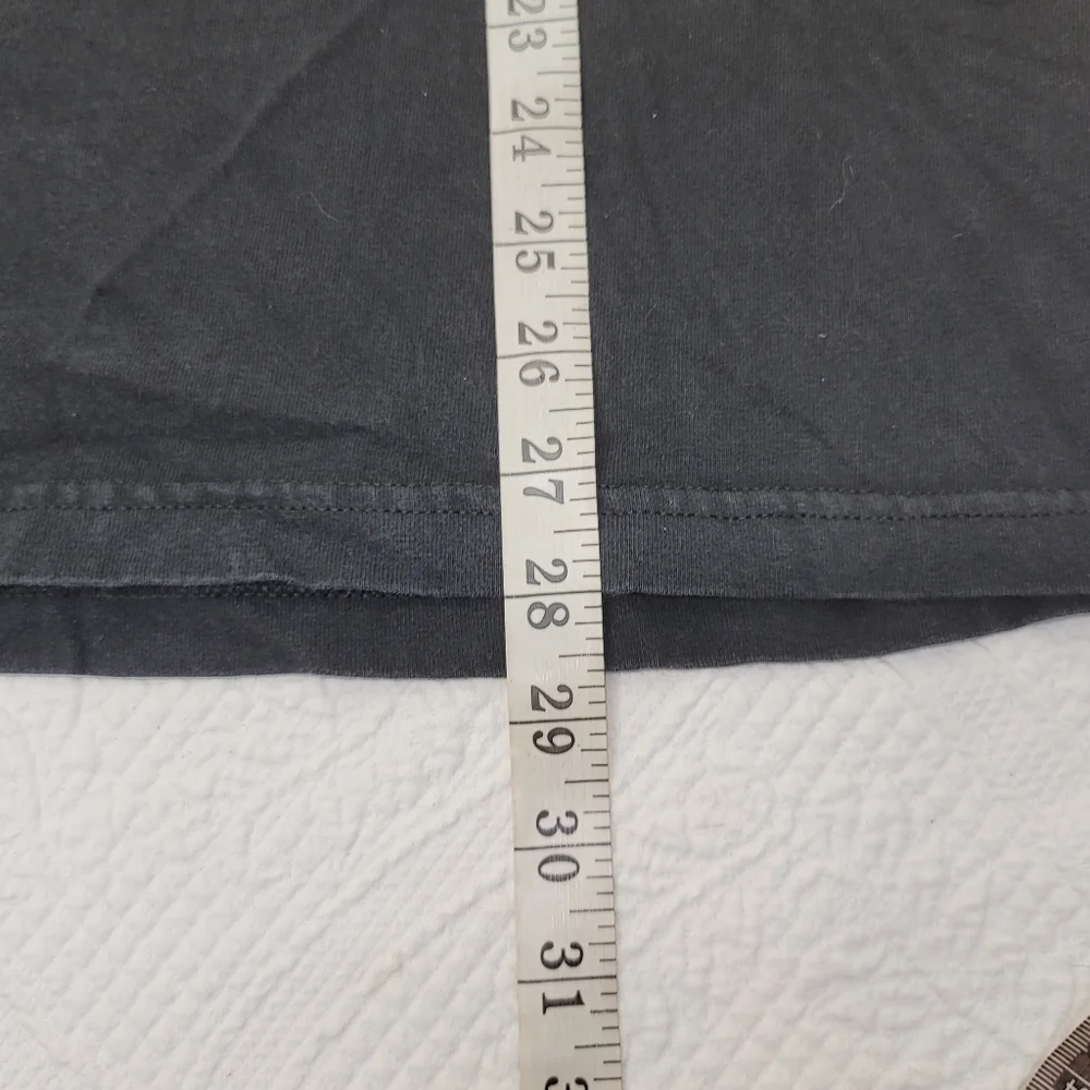 3/625. Alstyle Short Sleeve T-Shirt Black Sz L - Picture 5 of 8